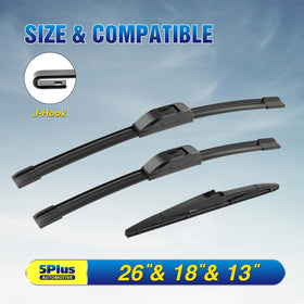 5 PLUS rear blade close-up showing precise fit and durability
