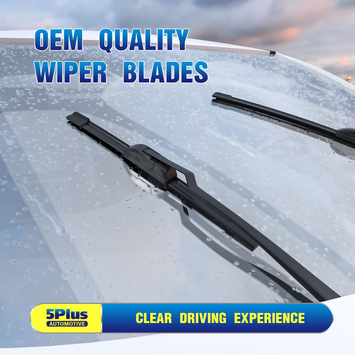 5 PLUS rear wiper mounted on CR‑V rear glass for clearer view