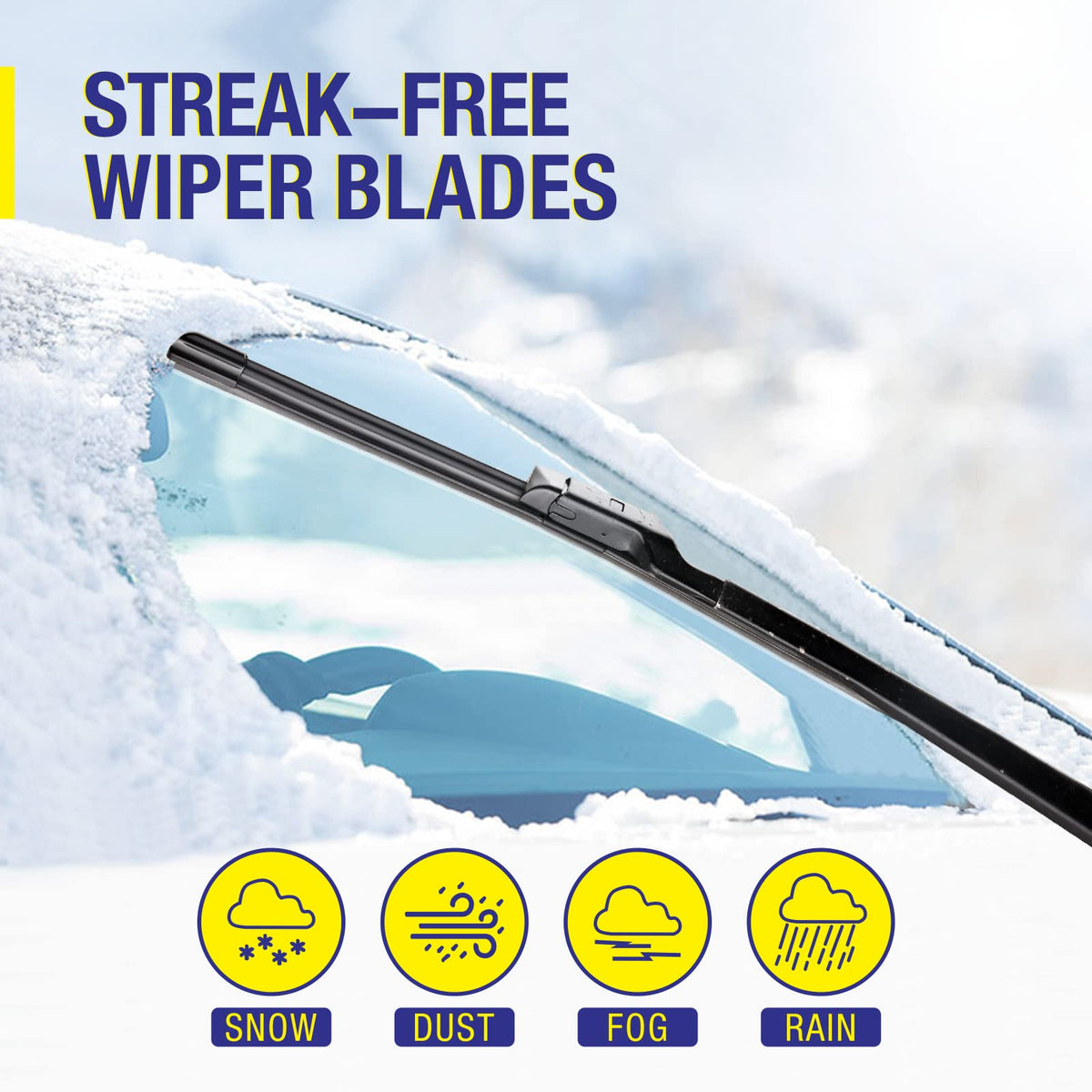 5 PLUS 26 inch and 17 inch blades side-by-side for size comparison