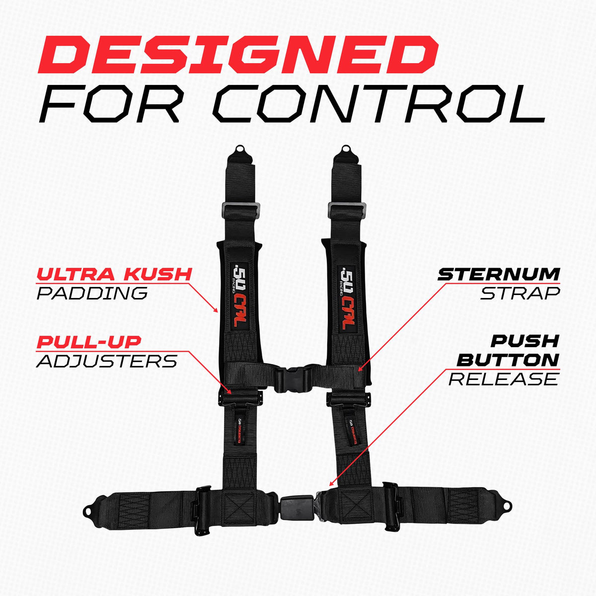 50 Caliber Racing included hardware and instructions for easy installation