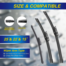 5 PLUS close-up of silicone wiping edge, benefit flexible weather resistance