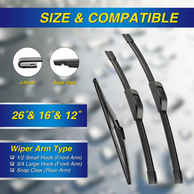 5 PLUS close-up of silicone wiping edge showing smooth bead action and longer life