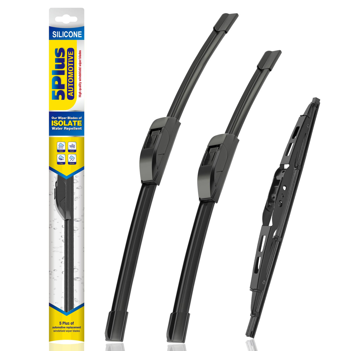 5 PLUS front pack for Chevy Traverse showing full 3-pack benefit