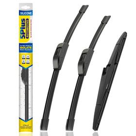 5 PLUS front packaging showing full wiper set and easy fit benefits