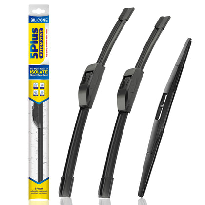 5 PLUS front packaging showing the 3 pack and fitment for Pilot benefits easy identification