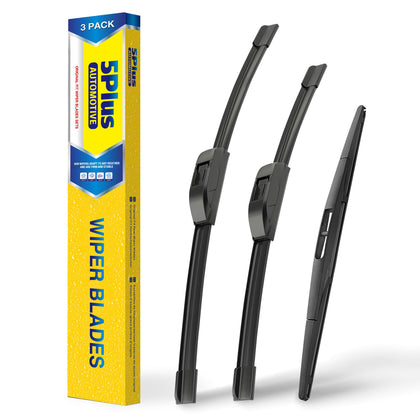 5 PLUS front packaging showing blades and sizes for quick identification and fit