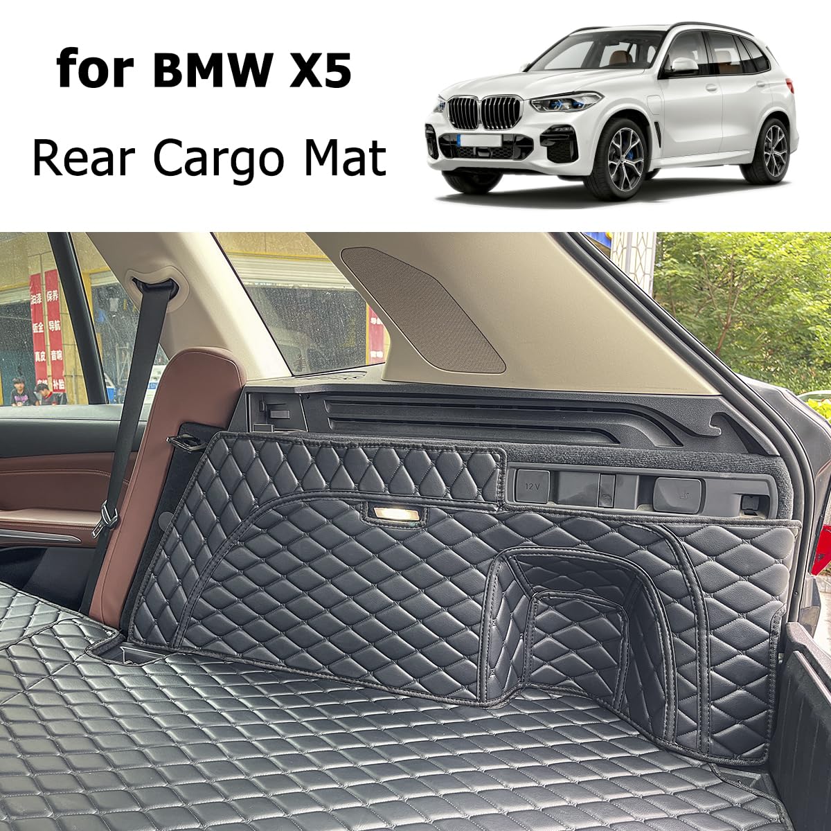 7DEEKEI seatback coverage protecting rear panels from scuffs
