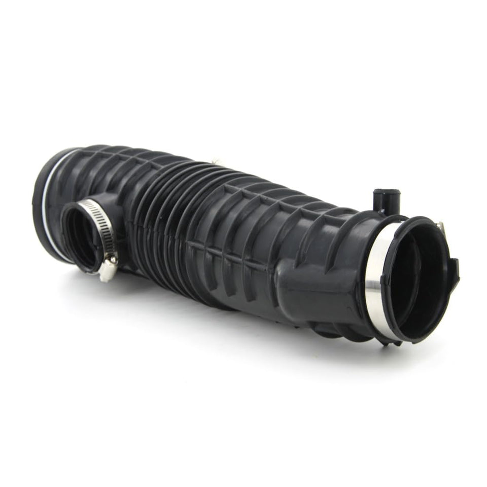A ABIGAIL front view of air intake hose showing fit and shape benefits