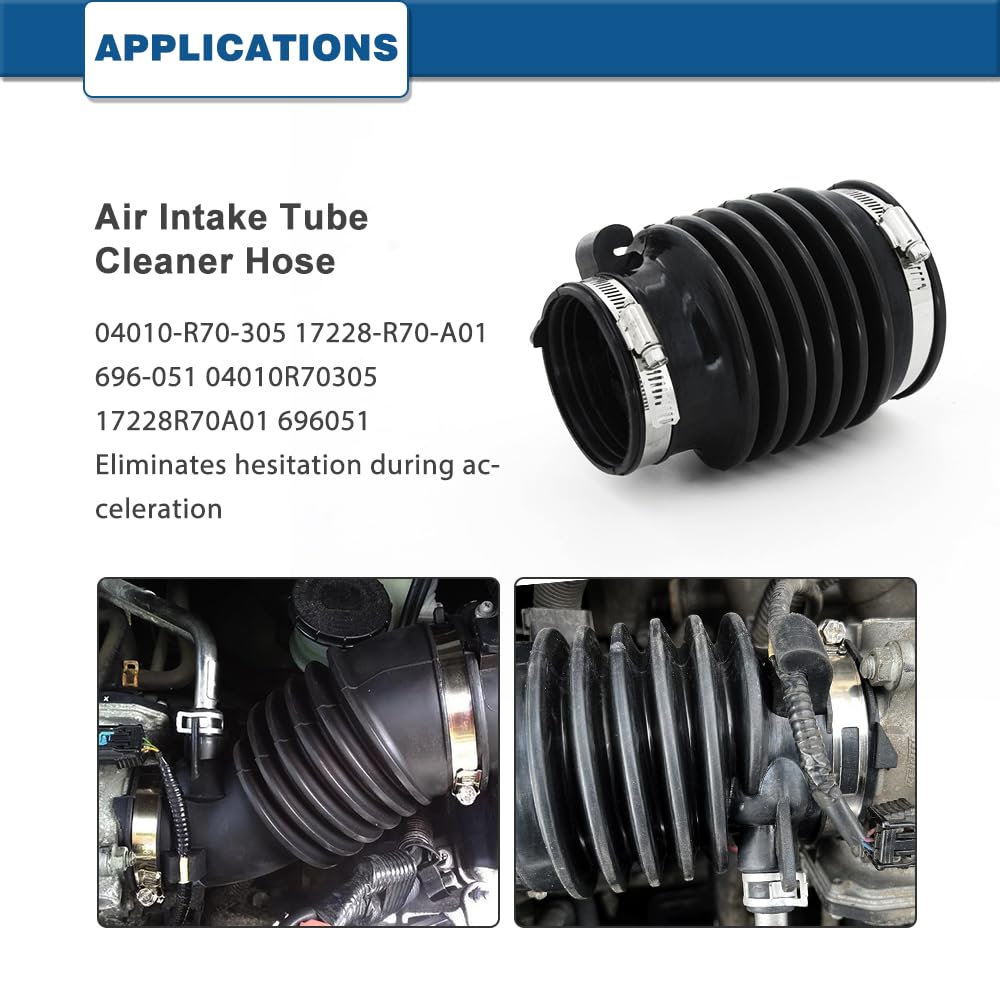 A ABIGAIL intake hose end showing throttle body connection for proper seal