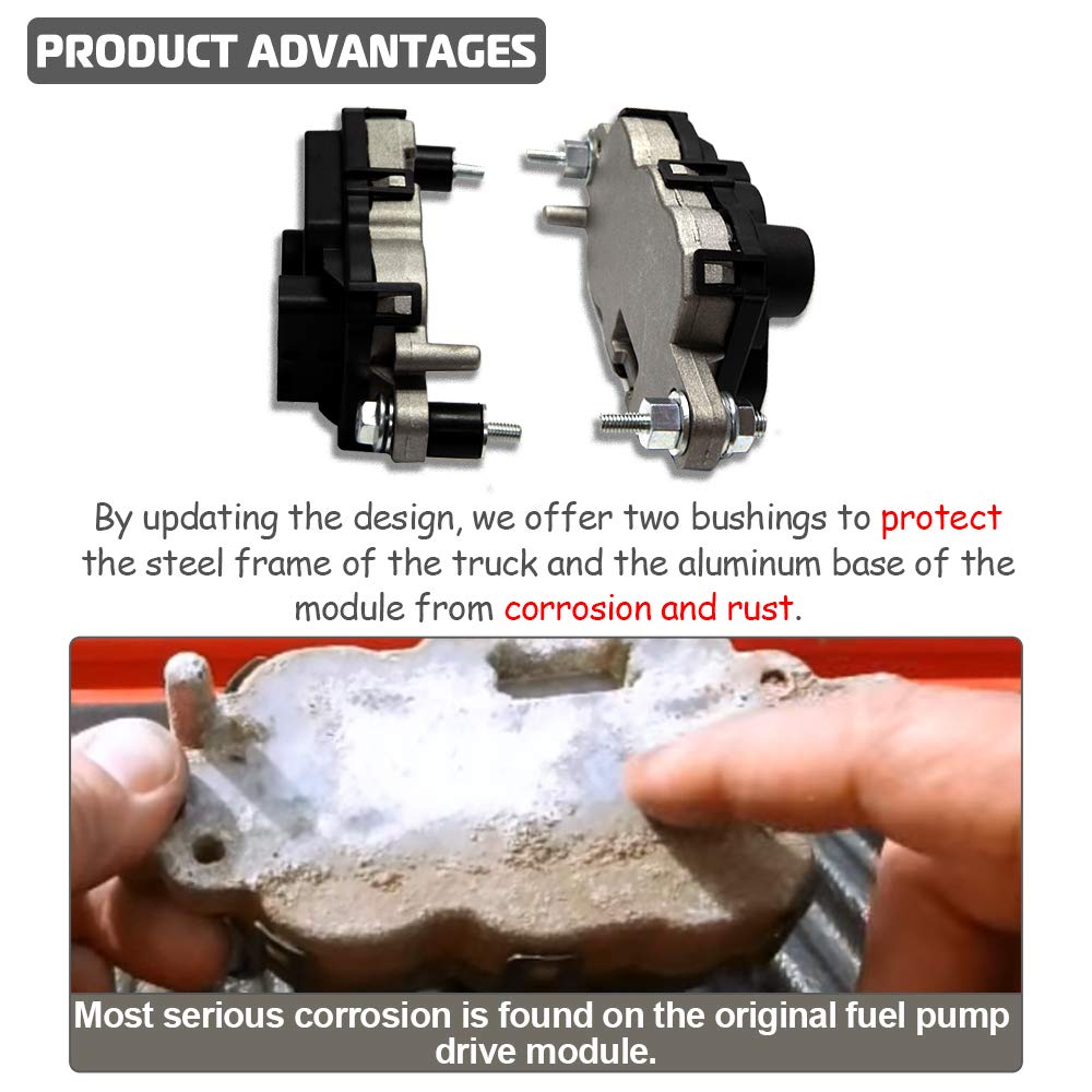 A ABIGAIL included bushings and hardware showcasing protection and easy installation