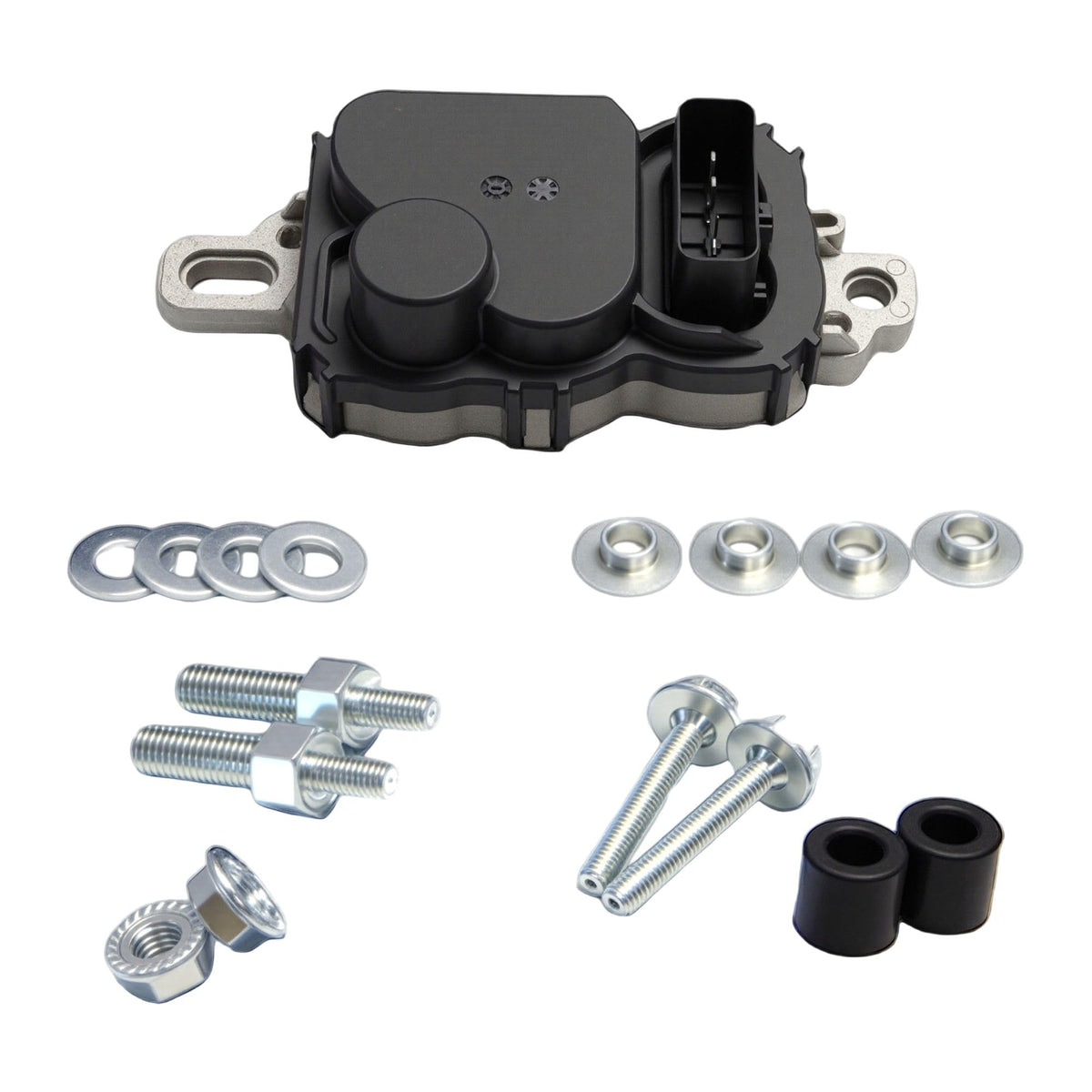 A ABIGAIL driver module front view showing mounting points and benefits of direct fit