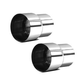A ABIGAIL front view of adapter showing polished finish and fit benefit