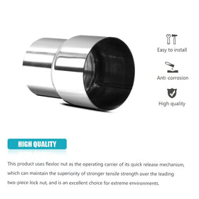 A ABIGAIL side profile displaying stepped reducer and clear sizing benefit