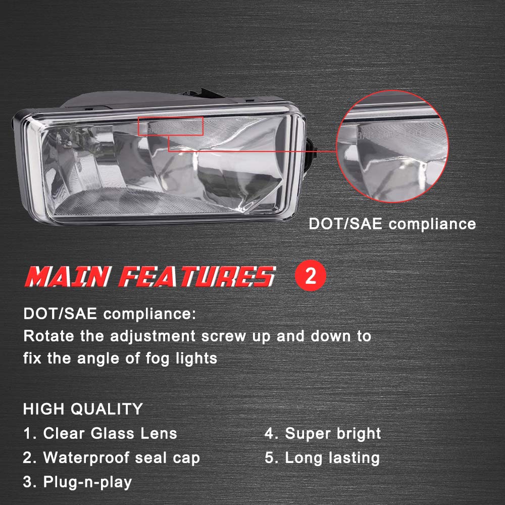 A ABIGAIL fog light held in hand to show size and fitment for quick vehicle comparison
