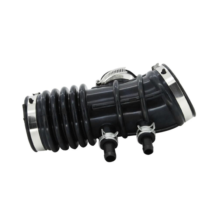 A ABIGAIL front view of intake hose showing shape and fit benefit