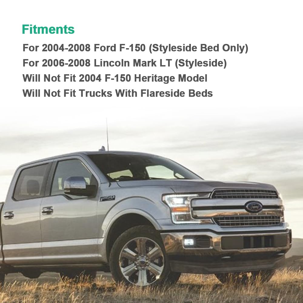 A ABIGAIL installed on Ford F-150 left rear fender showing restored flush fit