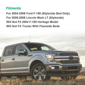 A ABIGAIL installed on Ford F-150 left rear fender showing restored flush fit