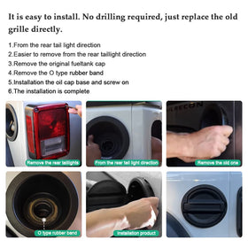A ABIGAIL mounting screws and ABS base showing no-drill secure installation
