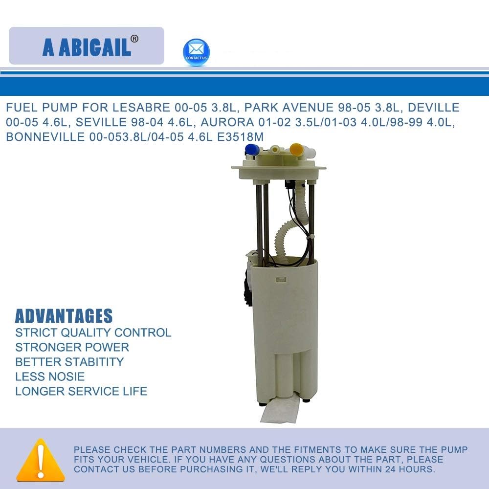 A ABIGAIL close-up of fuel strainer demonstrating debris protection benefit