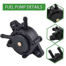 A ABIGAIL kit layout with pump, filter, hoses, clips and shutoff valve for full replacement