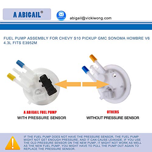A ABIGAIL sending unit side view showing integrated level sensor benefit