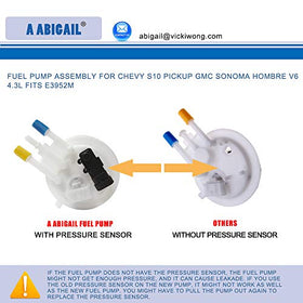 A ABIGAIL sending unit side view showing integrated level sensor benefit