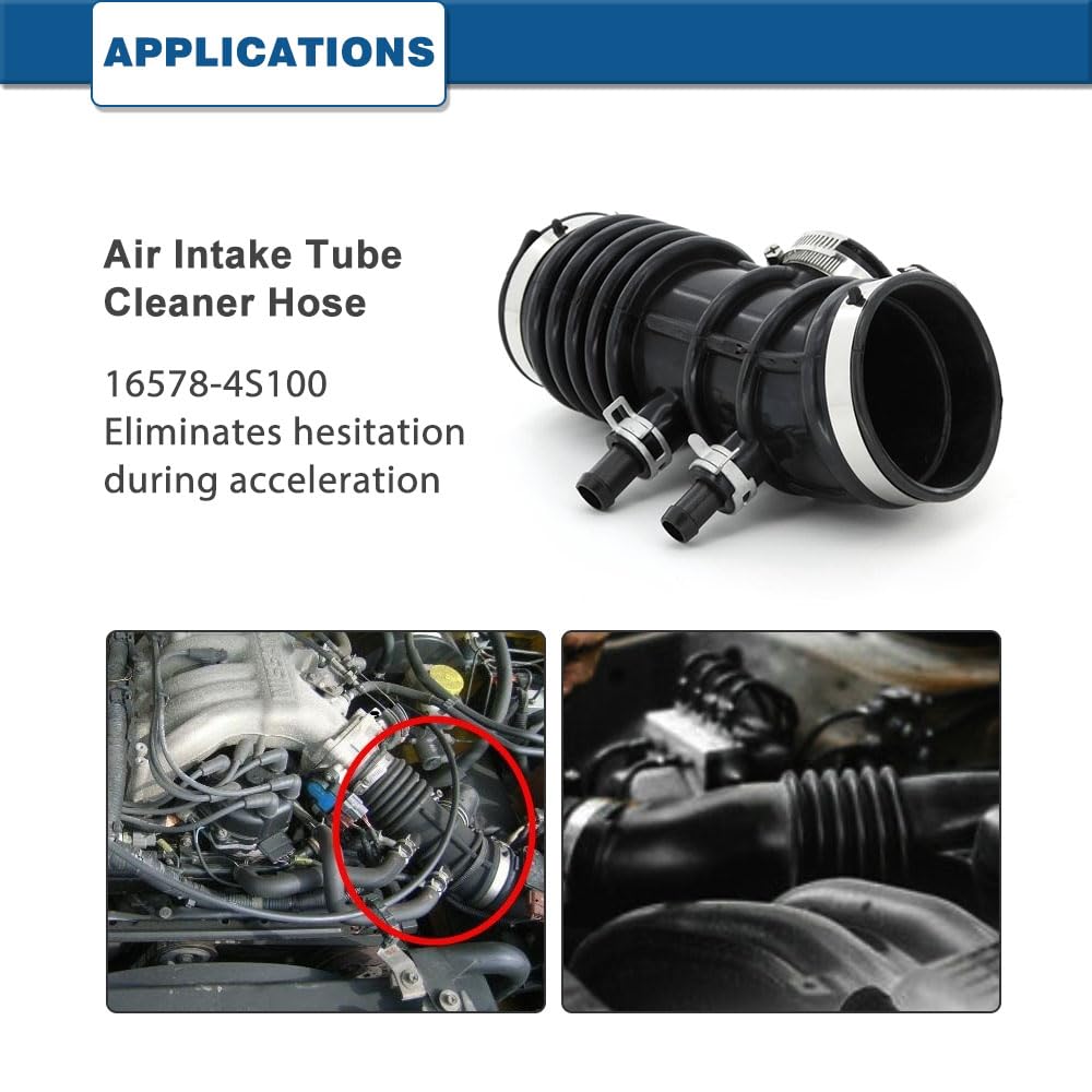 A ABIGAIL hose installed on Nissan engine demonstrating correct fit