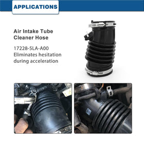 A ABIGAIL intake hose installed in a CR-V engine bay showing correct routing and secure connection