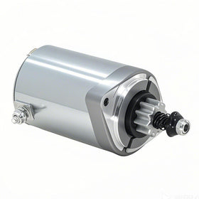 A ABIGAIL starter front view showing housing and solenoid, ensures correct fit