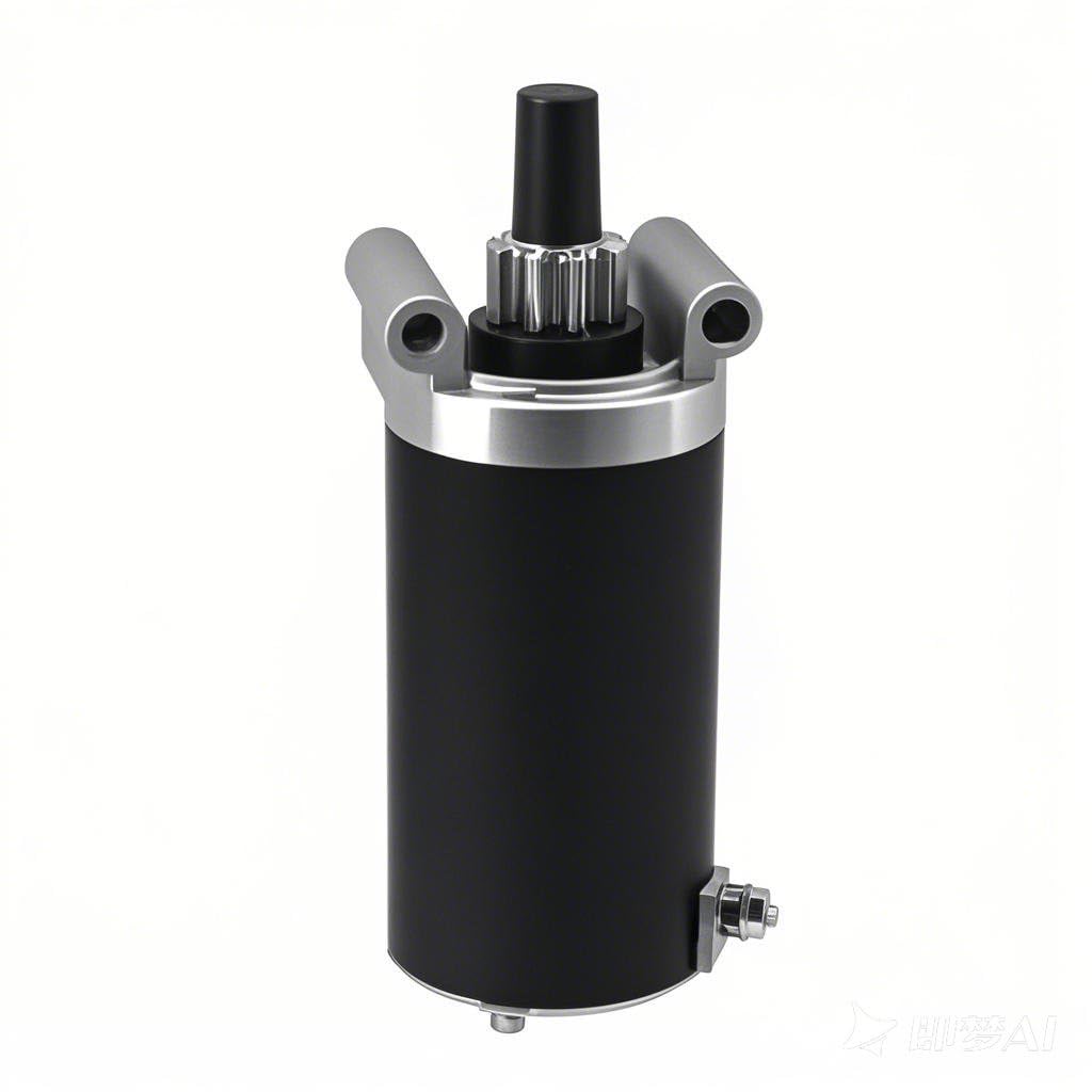A ABIGAIL starter front view showing mounting face and bolt holes for easy fit