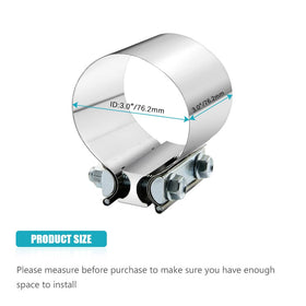 A ABIGAIL clamp being fitted in a garage emphasizing easy installation