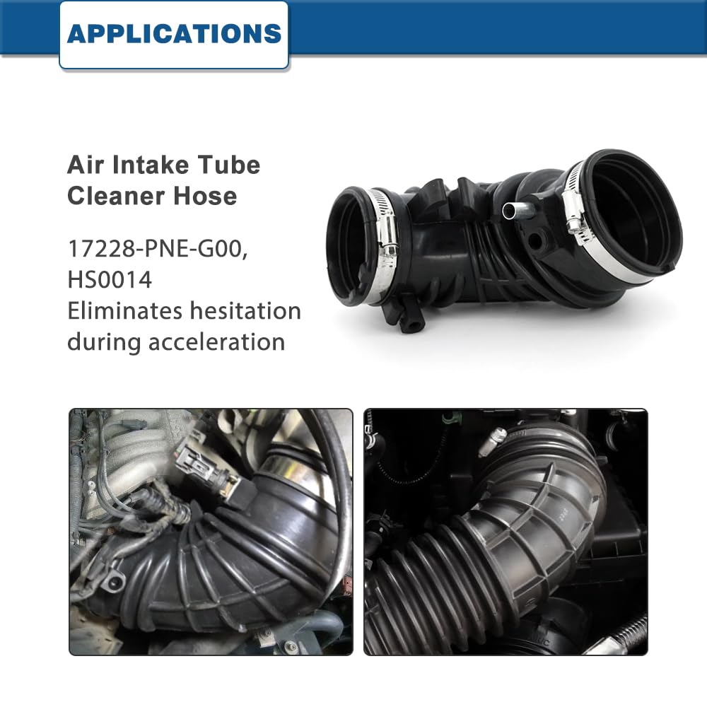 A ABIGAIL hose installed on throttle body demonstrating correct fitment