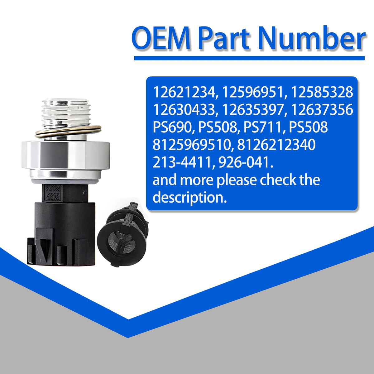A ABIGAIL PS690 electrical connector detail showing secure contact for accurate pressure signals