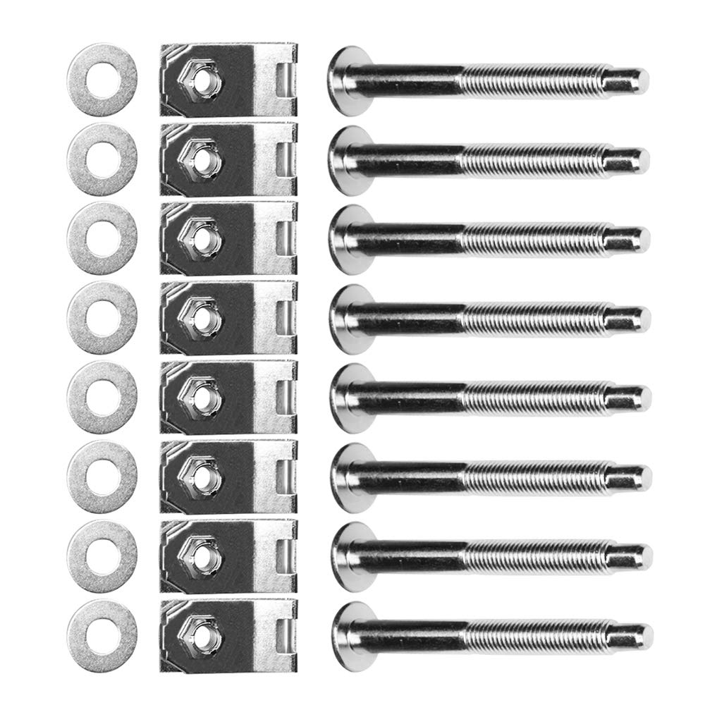 A ABIGAIL bolts and nuts next to ruler showing correct OEM-scale dimensions