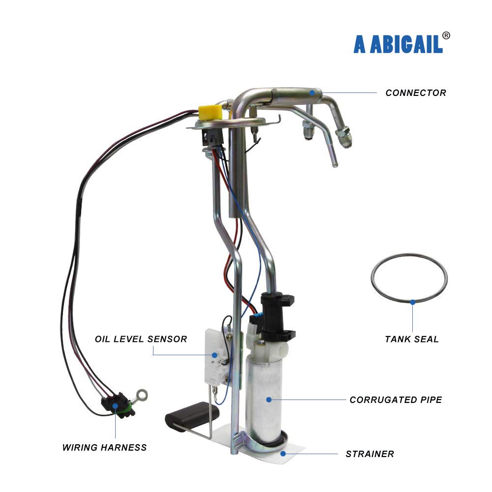 A ABIGAIL sending unit and float assembly showing accurate fuel level reporting