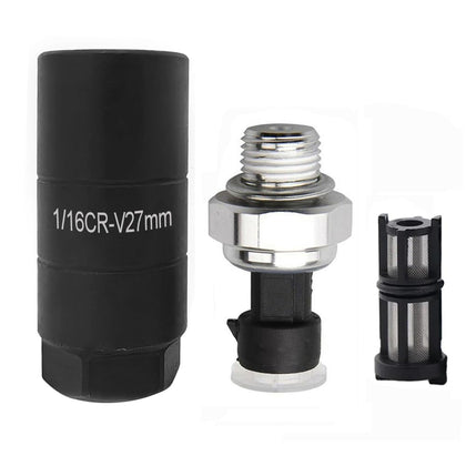 A ABIGAIL sensor front view showing connector and secure fit benefit