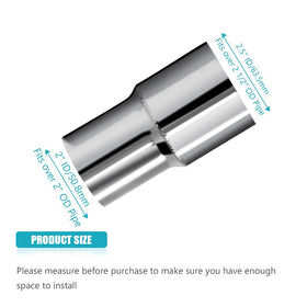 A ABIGAIL adapter next to ruler showing approximate length and size for fit verification