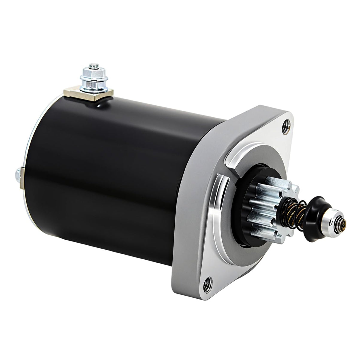 A ABIGAIL starter front view showing durable housing and bolt pattern benefit: easy direct fit