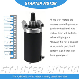 A ABIGAIL starter installed on a Kohler Courage engine demonstrating restored starting