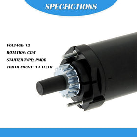A ABIGAIL starter side mounting flange with bolt holes for quick OEM-style installation benefit accurate fit