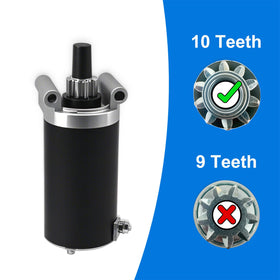 A ABIGAIL starter side flange closeup highlighting bolt holes for easy installation