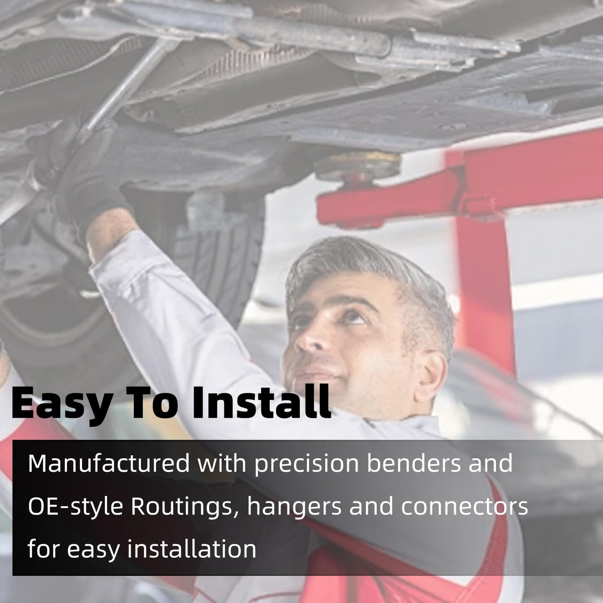A-KARCK clamps and installation hardware included for easy fitment