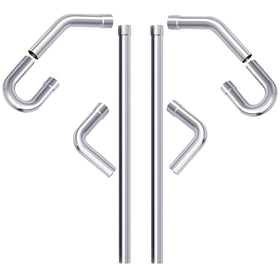 A-KARCK kit front view showing all 2.5-inch pipe pieces and layout for quick selection