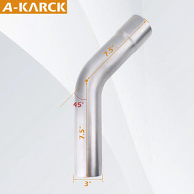 A-KARCK tube beside tape measure showing scale for accurate trimming