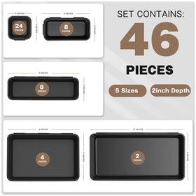A-LuGei tray layout in a bathroom vanity organizing cosmetics for streamlined mornings