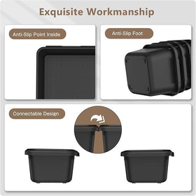 A-LuGei trays on a garage workbench showing tidy workspace benefit