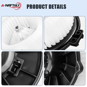 A-NAFTULY fan cage close-up highlighting balanced blades for quieter airflow