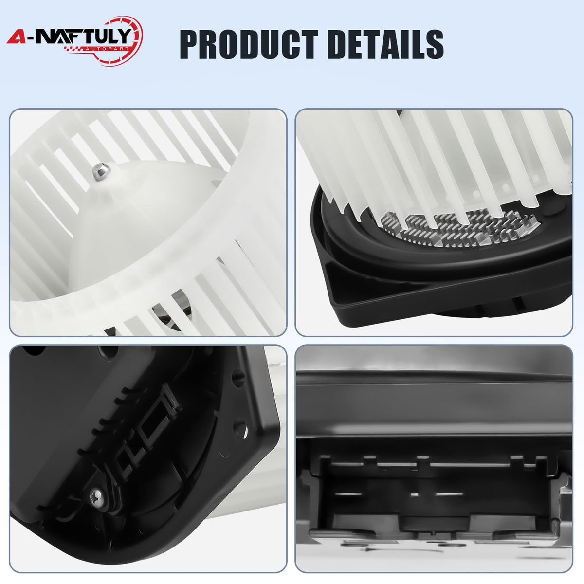 A-NAFTULY motor wiring connector detail for simple plug-and-play install