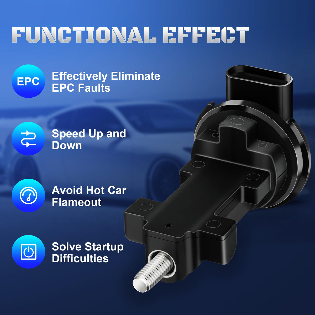 A-NAFTULY sensor installed in engine compartment demonstrating plug-and-play benefit