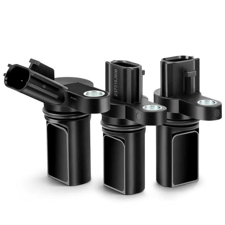 A-NAFTULY front view of three sensors showing kit and labels for quick identification